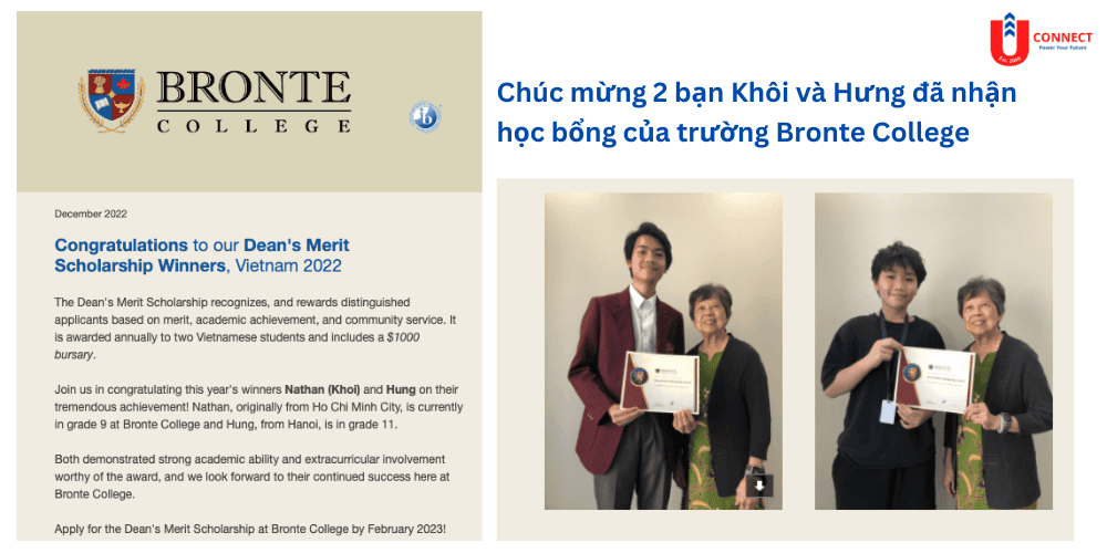 Giới thiệu trường trung học Bronte College, bang Ontario, Canada và học bổng của trường